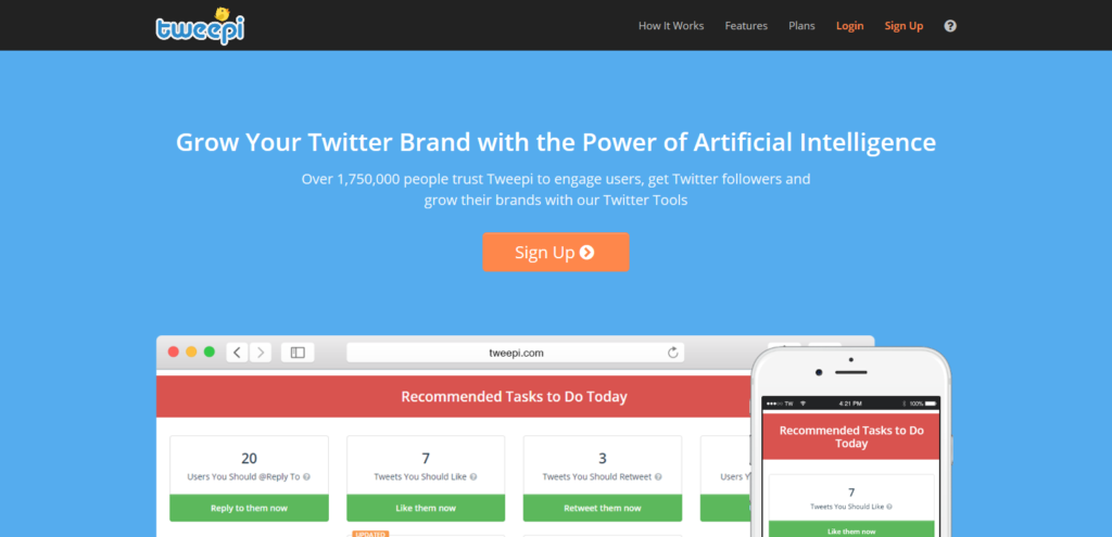 tweepi social media tool